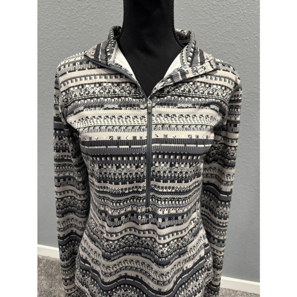 Nike Pro Women's Long Sleeve Zip-Up Top, Size L - Picture 2 of 10